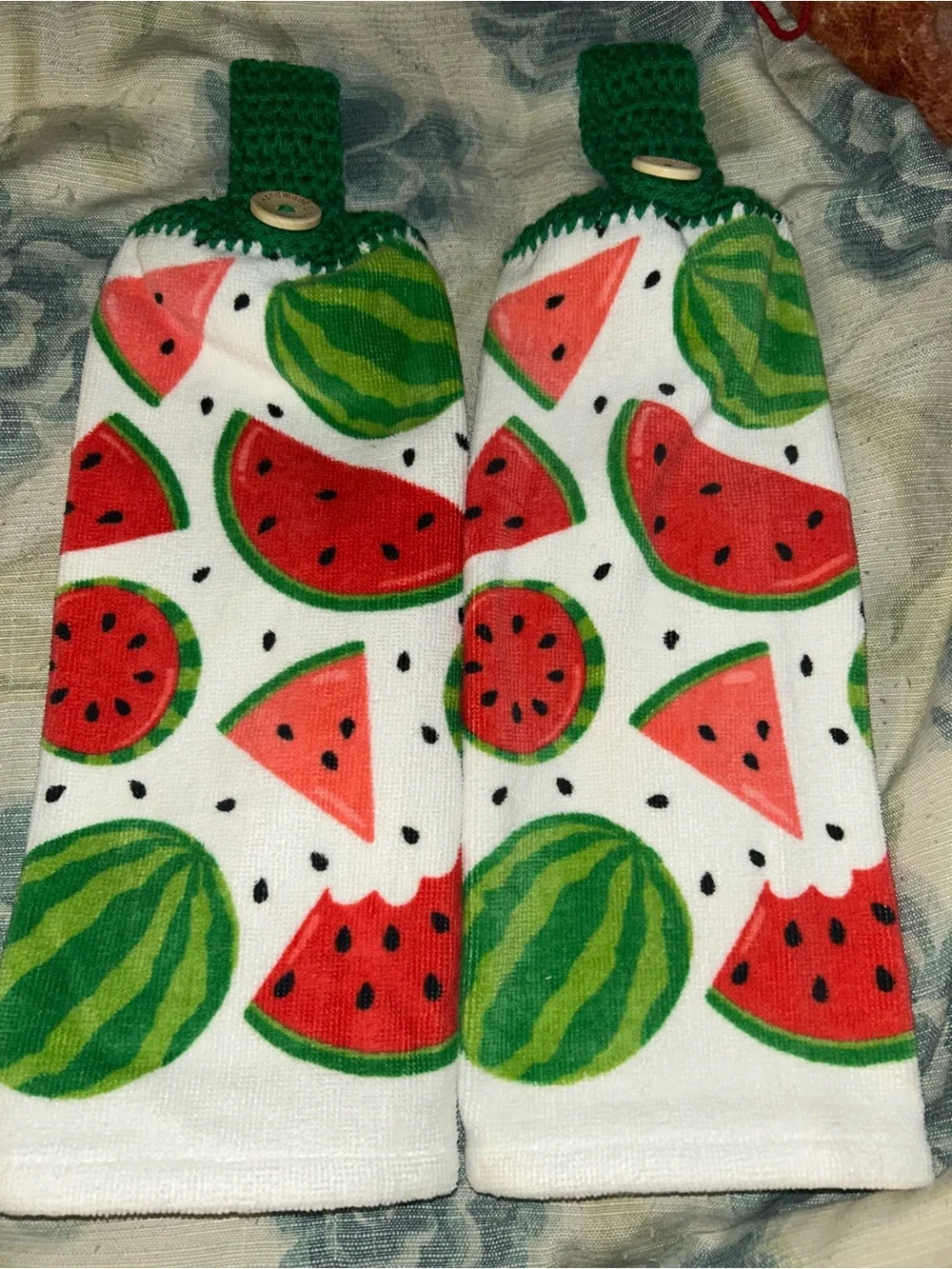 Watermelon Hanging Kitchen Towels